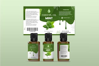 design peptide sarms supplement, vial, spray cosmetic label and packaging design