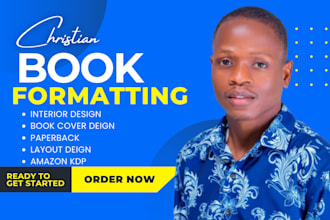 professionally format your book for amazon KDP, ebook and paperback