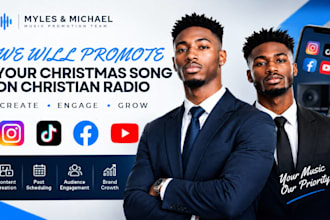 promote your christmas song on christian radio and music marketing