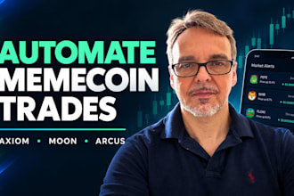 build a memecoin trading bot for axiom moon and arcus