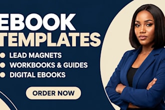 design professional ebook templates and digital guides in canva