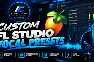 create your own custom fl studio vocal preset