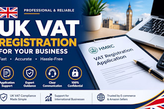 provide UK vat registration assistance for businesses