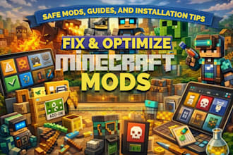 fix optimize minecraft modpack mods plugins server lag crashes and low fps tps