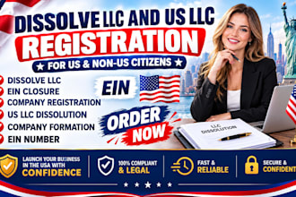 dissolve llc company dissolution company registration formation close ein
