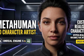 do metahuman and character design