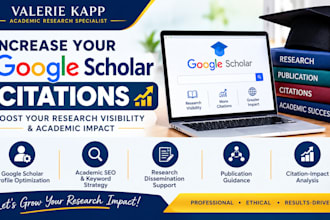 increase google scholar backdated citations, write and publish research article