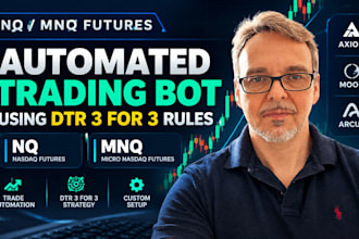 code an nq mnq futures bot using dtr 3 for 3 rules