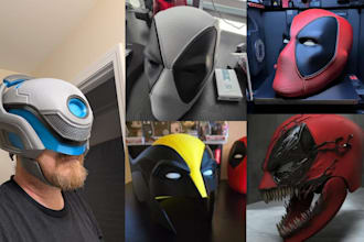 design wearable cosplay mask 3d cosplay creation halloween cosplay armor props