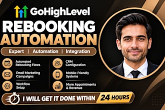 setup gohighlevel rebooking automation ghl auto detailling ghl email marketing
