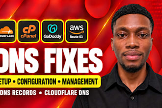 fix dns issues, configure dns records and connect your domain