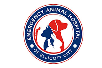 design custom emergency animal hospital logo
