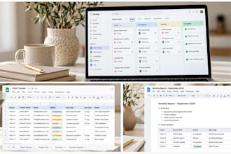 organise your business admin, spreadsheets and workflows