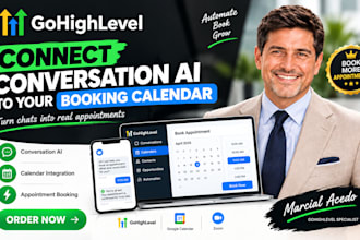 connect gohighlevel conversational ai ghl calendar and appointment booking
