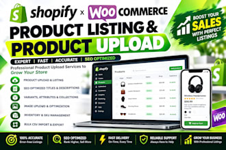 do shopify product upload wocommerce store product listing bulk CSV upload