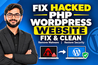 fix hacked wordpress malware removal, wordpress security, hacked PHP