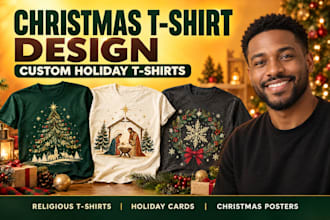 design professional christmas posters custom holiday cards and religious