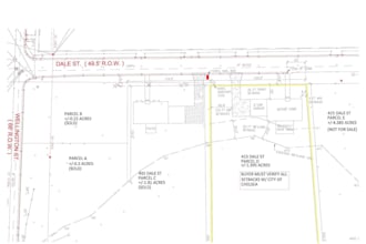 design a conceptual land subdivision plan with lot layouts and access roads