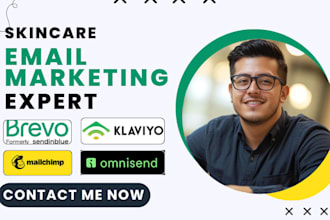 design brevo skincare holiday email campaign brevo skincare welcome flow email