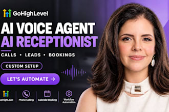 set up gohighlevel ai voice agents and ghl call booking automation