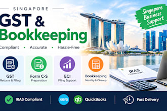 do singapore gst, form c s, eci and bookkeeping services