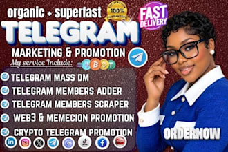 do telegram mass dm marketing and promotion
