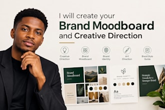 create your brand moodboard and creative direction