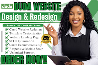 build duda website duda website redesign duda landing page design duda website