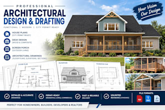 design professional house plan for your permit