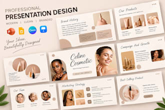 skincare spa startup presentation wellness fundraising saas cosmetic pitch deck