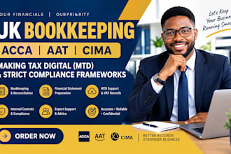 do UK bookkeeping, acca, aat, cima, tax digital and strict compliance frameworks