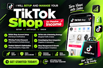 setup tik tok shop fix tiktok dropshipping tiktok shop marketing tiktok shop ad