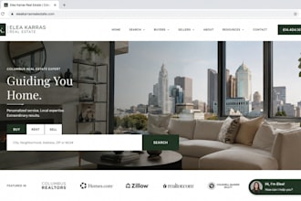 build you squarespace real estate idx wix real estate website
