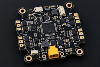 design multirotor drone pcb, esc, and power management circuits