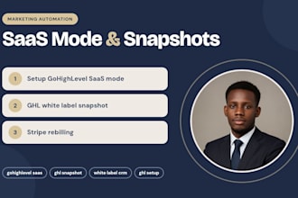 setup gohighlevel saas mode, ghl white label snapshot, stripe rebilling