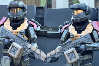 create custom cosplay creation wearable cosplay armor halloween anime props