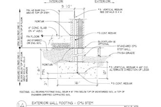 prepare cmu wall structural details and calculations