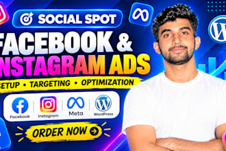 setup facebook and instagram meta ads campaigns for ecommerce