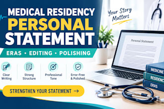 edit your medical residency eras personal statement