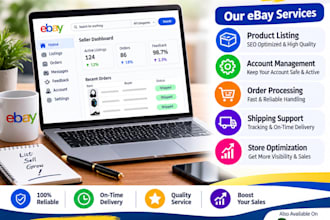 do ebay listing, ebay product management, ebay SEO listing
