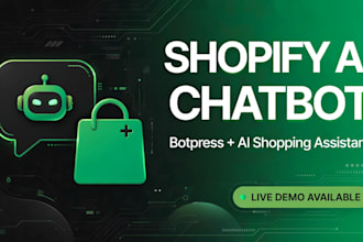build shopify ai chatbot for ecommerce store