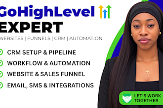 build ghl funnel, website, email marketing and ai agent