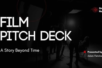 design documentary film pitch deck grant funding investor presentation