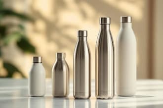do 3d modeling of bottles, 3d rendering, 3d drawing, 3d supplement bottles