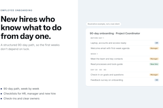 design an employee onboarding process and checklist