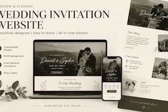 event website, ticketing platform and qr photo gallery