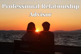 be your relationship coach for dating advice and relationship guidance