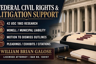 organize your pleadings, exhibits, and citations for civil litigation