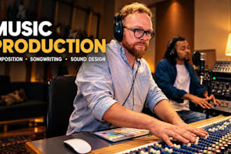 edit audio recordings and create custom sound design for your project