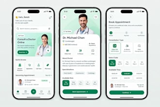develop a healthcare appointment booking app for clinics